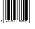 Barcode Image for UPC code 8411061863923