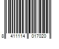 Barcode Image for UPC code 8411114017020