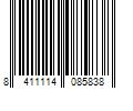 Barcode Image for UPC code 8411114085838