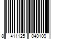 Barcode Image for UPC code 8411125040109