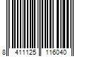 Barcode Image for UPC code 8411125116040