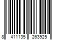 Barcode Image for UPC code 8411135263925