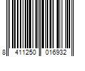 Barcode Image for UPC code 8411250016932