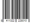 Barcode Image for UPC code 8411322228010