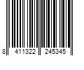 Barcode Image for UPC code 8411322245345