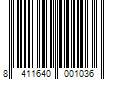 Barcode Image for UPC code 8411640001036