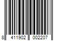 Barcode Image for UPC code 8411902002207