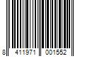 Barcode Image for UPC code 8411971001552