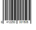 Barcode Image for UPC code 8412253001505