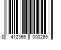 Barcode Image for UPC code 8412366000266