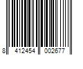 Barcode Image for UPC code 8412454002677