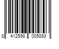 Barcode Image for UPC code 8412598005893