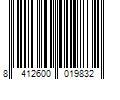 Barcode Image for UPC code 8412600019832