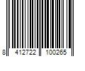 Barcode Image for UPC code 8412722100265