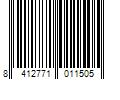 Barcode Image for UPC code 8412771011505