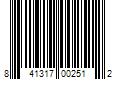 Barcode Image for UPC code 841317002512