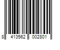 Barcode Image for UPC code 8413562002801