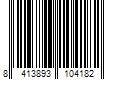 Barcode Image for UPC code 8413893104182