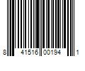 Barcode Image for UPC code 841516001941