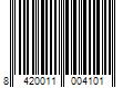 Barcode Image for UPC code 8420011004101