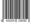 Barcode Image for UPC code 8420209026052