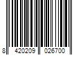 Barcode Image for UPC code 8420209026700