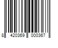 Barcode Image for UPC code 8420369000367