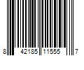 Barcode Image for UPC code 842185115557