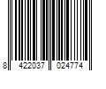 Barcode Image for UPC code 8422037024774