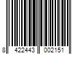 Barcode Image for UPC code 8422443002151