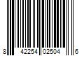 Barcode Image for UPC code 842254025046