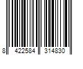 Barcode Image for UPC code 8422584314830