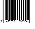 Barcode Image for UPC code 8422752000374