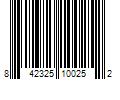 Barcode Image for UPC code 842325100252