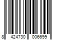 Barcode Image for UPC code 8424730006699