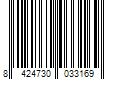 Barcode Image for UPC code 8424730033169