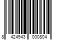 Barcode Image for UPC code 8424943000804