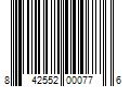 Barcode Image for UPC code 842552000776