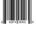 Barcode Image for UPC code 842674054039