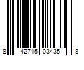 Barcode Image for UPC code 842715034358