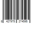 Barcode Image for UPC code 8427975274595