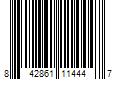 Barcode Image for UPC code 842861114447