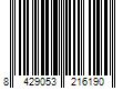 Barcode Image for UPC code 8429053216190