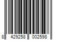 Barcode Image for UPC code 8429258002598