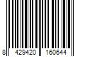 Barcode Image for UPC code 8429420160644