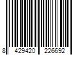 Barcode Image for UPC code 8429420226692