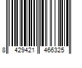 Barcode Image for UPC code 8429421466325