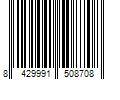 Barcode Image for UPC code 8429991508708