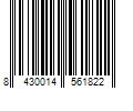 Barcode Image for UPC code 8430014561822