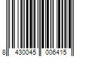 Barcode Image for UPC code 8430045006415